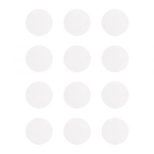 Image de Rayher Sticker Vierge Rond Blanc Ø2,5cm 3 X 12 Pièces