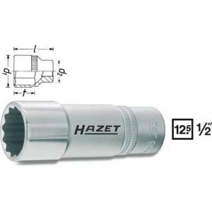 Hazet 900TZ-14 - Douille à 12 pans Carré creux 12,5 mm (1/2") Taille: 14