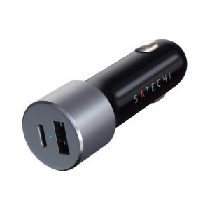 CHARGEUR ALLUME CIGARE USB-C PD 72W GRIS SIDERAL