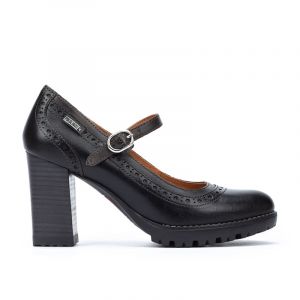 Pikolinos Chaussures à talon en cuir CONNELLY W7M - Couleur NEGRO - Taille 41