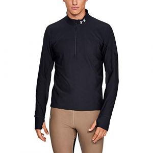 Under Armour Maillot manches longues demi zip qualifier noir l