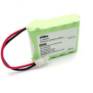 Vhbw NiMH batterie 2000mAh pour tondeuse &agrave; gazon robot tondeuse Cub Cadet Lawnkeeper 1800, 3000, 500, 600