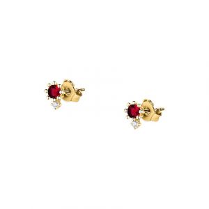 Live Diamond Boucles d'oreilles à fermoir à poussette LDY031215 375 Or jaune