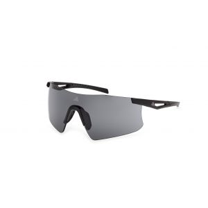 Adidas Sport Homme Sport SP0122 KAPHIROS 02A Lunettes de soleil Inject&eacute; Noir Fum&eacute;e Masque Normale