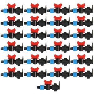 Valve Layflat pour ruban d'irrigation goutte à goutte 16mm. Paquet de 25 unités. Offre exclusive