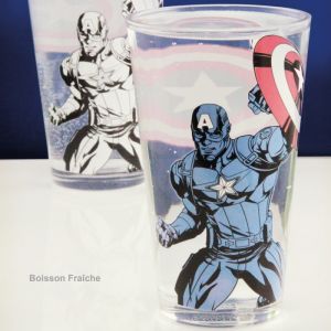 Verre thermoréactif Captain America