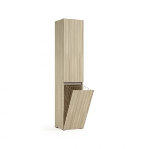 Dmora - Armoire polyvalente à 2 portes Dasteggian Orme 45x37h195 cm