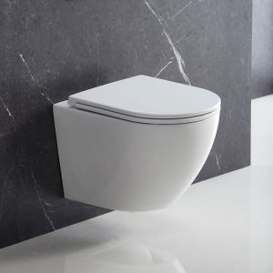 OMNIRES OTTAWA WC suspendu, version courte, OTTAWAMWBP,