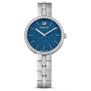 Image de Swarovski Orologio Cosmopolitan, bracciale di metallo, azzurro, acciaio inossidabile