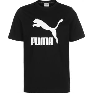 Puma T-Shirt Classics Logo homme, Noir, Taille L, Vêtements