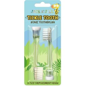 Testine per Spazzolino Tickle Tooth - 2 pz.