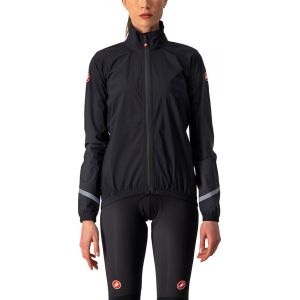 Castelli Emergency 2 Veste de pluie Femme, noir S Vestes route