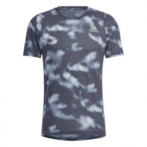 Image de Adidas Maillot imprime a 3 barres run icons