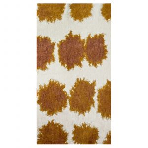 Tapis - Collection Paintball Beneffito - Red Rhum - Tapis à Motifs, Finition Artisanale, Tissage en Belgique - Tapis d'intérieur moderne et doux - Rectangulaire - 80 x 150 cm