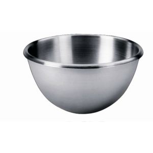 Image de De Buyer 3372.24 - Bassine 1/2 sphérique professionnelle (24 cm)