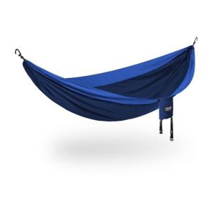 Eno SingleNest - Hamac taille 290 x 147 cm, blanc/bleu