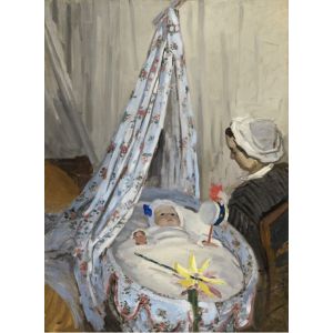 Grafika Claude Monet - The Cradle - Camille with the Artist's Son Jean, 1867