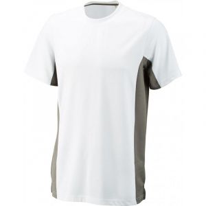 Image de Promodoro T-shirt unisexe fonctionnel grandes tailles Hommes et Femmes, XXXL, blanc - gris