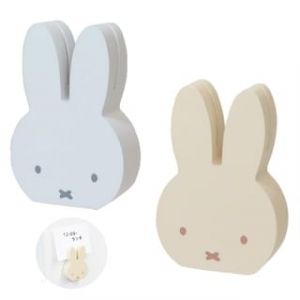 Miffy Wooden Photo Stand / Memo Magnet Mocha (73 x 52 x 18mm)