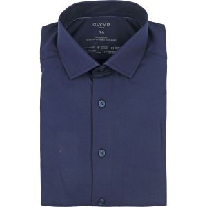 Olymp Luxor Chemise 24/Seven Marine Bleu Bleu fonc&eacute; taille 43