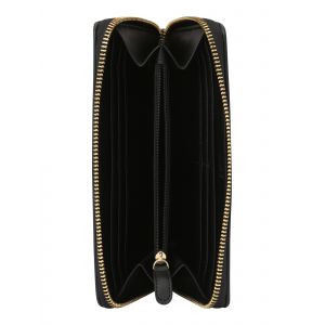 Love Moschino Compagnon matelassé signature en relief Noir - Couleur Noir - Taille Taille unique