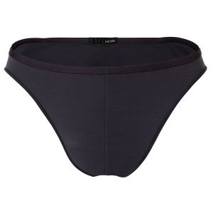 HOM Mes Micro Briefs Plumes - Ultralight Microfiber, Culotte, Sous-Vêtements, Stretch, Plain Anthracite L (Large)