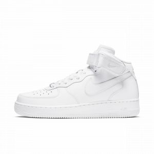 Image de Nike Air Force 1 Mid Femme - White, White - Taille 36