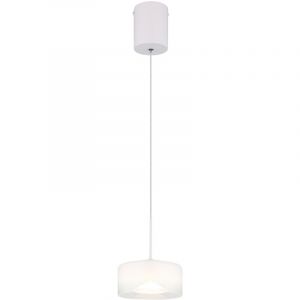 Globo Lighting - Lampe suspension lampe de table à manger lampe de cuisine en verre opale lampe led blanche h 150 cm