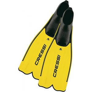 Cressi Rondinella Fins - Jaune, 7/8