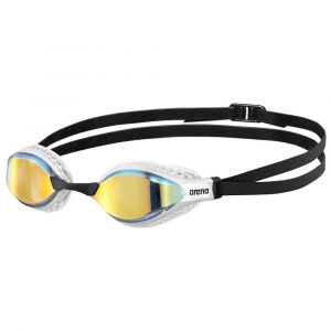 Arena Airspeed Mirror Lunettes de natation, yellow copper/white Lunettes de natation
