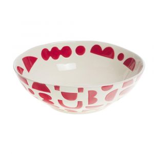 Amadeus Saladier 23 cm rouge en grès