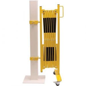 Dancop - Expanding barrier yellow-black 3.6m kit