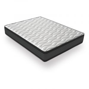 Dagostino Home - Matelas Mousse 160x200 - Ferme - Réversible - Côté Été/hiver - H20 Cm