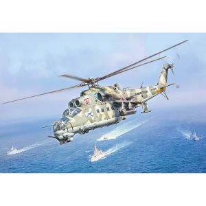 Italeri Maquette Hélicoptère Mil Mi-24/Mi-35 Hind - 1/72