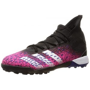 Image de Adidas Predator Freak .3 TF, Chaussure de Football Homme, Core Black FTWR White Shock Pink, 46 2/3 EU
