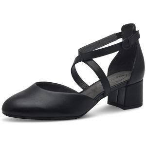 Tamaris Femme Comfort Damen Bequem Escarpins, Nappa Noir, 37 EU