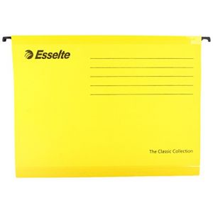 Esselte The Classic Collection Lot de 25 Dossier suspendu Jaune A4 (Import Royaume Uni)