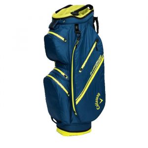 Callaway Golf Chase Dry Sac Chariot imperméable Bleu Marine/Jaune Fluo