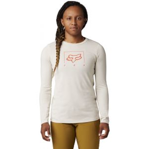 Image de Fox Ranger Drireleas LS Mid Jersey Women, blanc S Maillots downhill & freeride