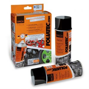 Bombe de peinture blanc mat FOLIATEC 2077 2 x 400 ml