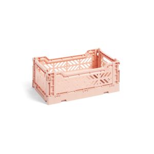 Image de Hay Panier Colour Crate Small / 26 x 17 cm pêche en matière plastique