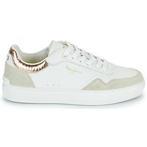 Pepe Jeans Baskets basses CAMDEN COLLAR W Blanc - Taille 36,37,38,39,40,41