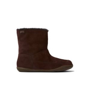 Camper Bottines cuir Peu Cami Marron - Couleur Marron - Taille 37