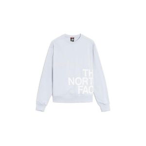 The North Face Sweat blown up logo crew pervenche poussiéreuse fe
