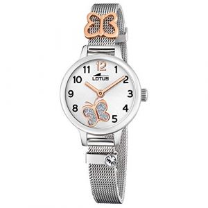 Lotus Montre JUNIOR 18659-2 - Quartz Bracelet Milanais Papillon Fille