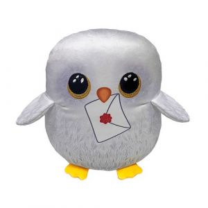 Ty Hedwig - Harry Potter - Bonnet à Presser - 25,4 cm - Peluche Douce pour Enfants - Collectible - Peluche Mignonne