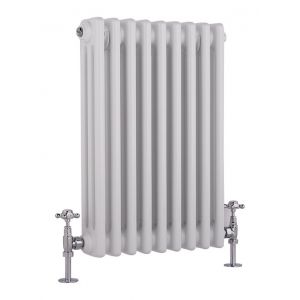 Image de Hudson Reed TRUSHH305 - Radiateur horizontal style Fonte Windsor 60cm x 40,5cm x 10cm