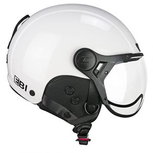 CGM Ebi Casque Ski Adulte Unisexe, Blanc, M (57-58cm)