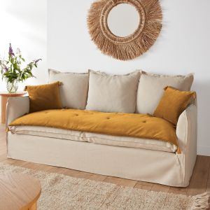 Matelas d' ise velours, Velvet Bronze Taille 60x180 cm