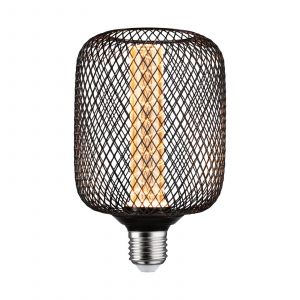 Paulmann Ampoule led avec cage noire e27 4,2w 1800k - 29083